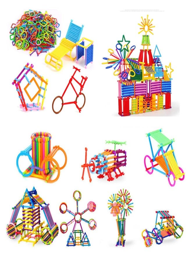 Foroly Smart Stick Building Block Set for 3-8 Years Old Kids Boys and Girls (Multicolor, 200+ Piece) - Image 1